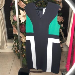 Color Block Sheath Dress